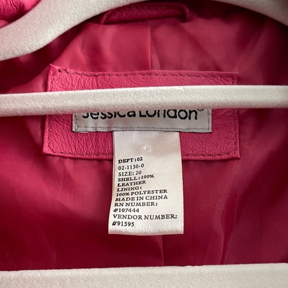Vintage Jessica London Leather jacket - Picture 6 of 6